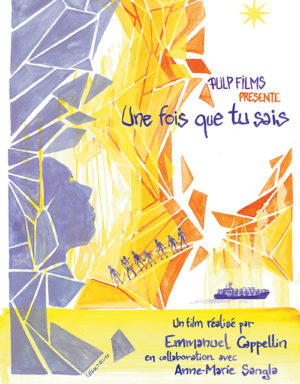 Affiche collector de UNE FOIS QUE TU SAIS par Céline Molina